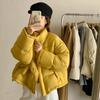 White Duck Down Jacket Women's Winter New Puff Bread Jacket Small Short Warm Jacket