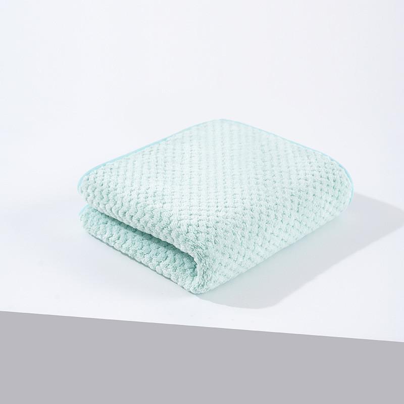 Coral Fleece Face Towel 35x75cm Absorbent Thick Home Use Gift Logo