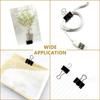 240Pcs Mini Binder Clips, 5/8 Inch(15mm), Paper Clamps Small Size for Office Supplies, Black