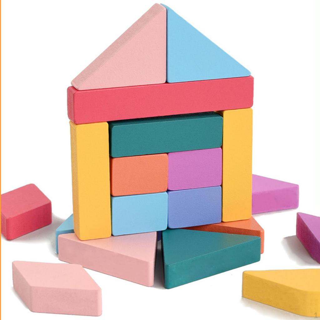 Kids Wooden Shape Puzzles Toys Early Education Birthday Gift Children Fine Motor Skill Game Learning