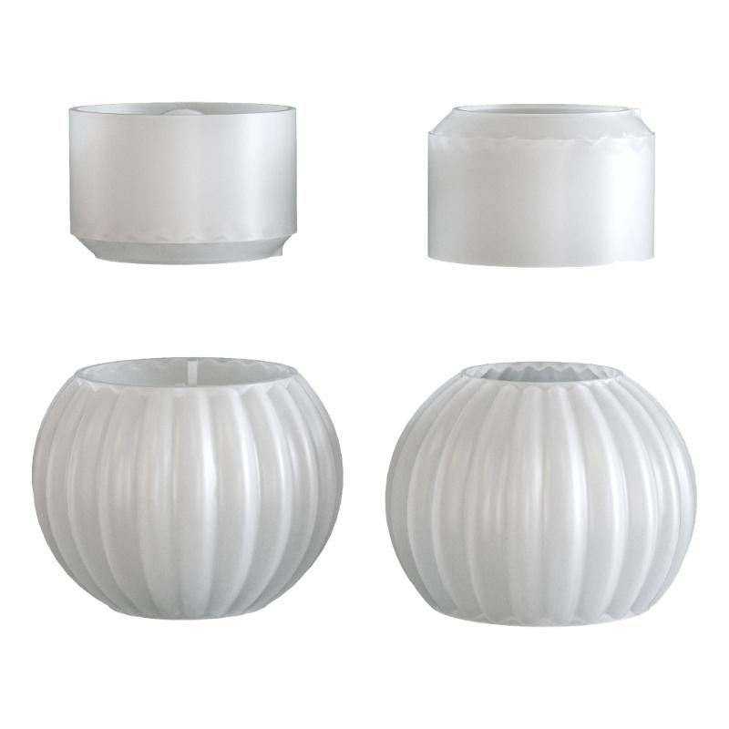 Versatile Reusable Silicone Mold Decorative Containers Moulds Suitable for Plant Pots Coin Holders and Craft Accessories