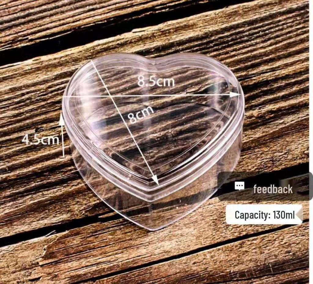 Transparent Square Acrylic Storage Box for Figures - Dustproof Food-grade Plastic, PS Wedding Candy Box with Lid