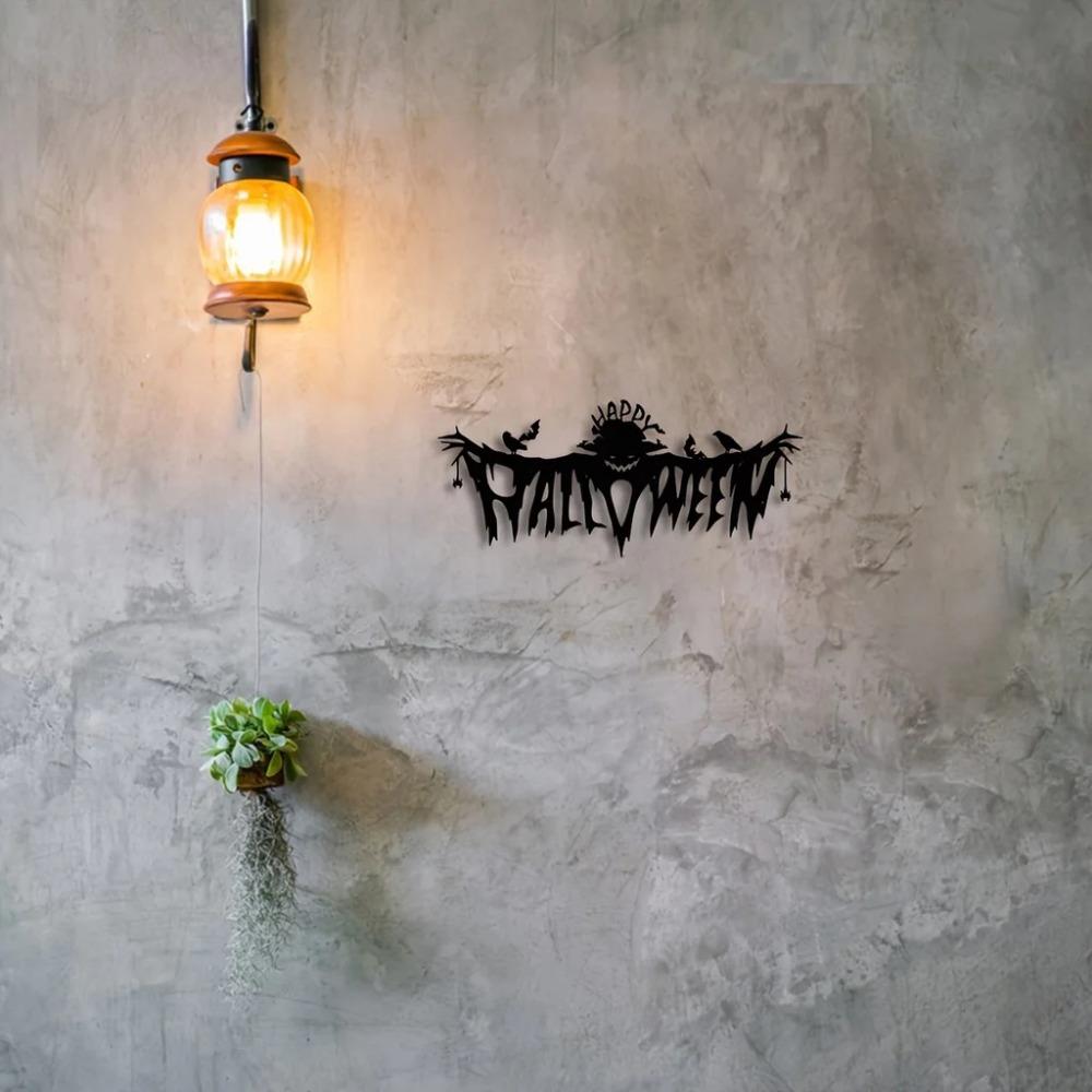 1 шт. Декор на тему Хэллоуина - жуткое настенное искусство для гостиной в помещении — фото 4