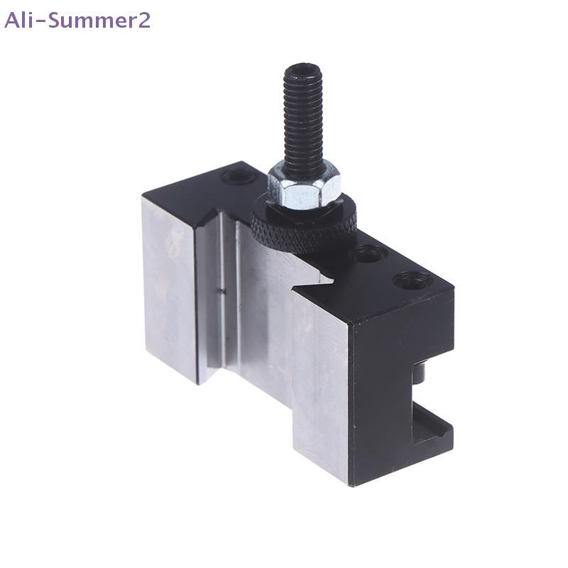 {Summer2} {Summer2} 250‑001 250‑002 Quick Changing Tool Post CNC Turning High Carbon Steel Lathe Tool Holder