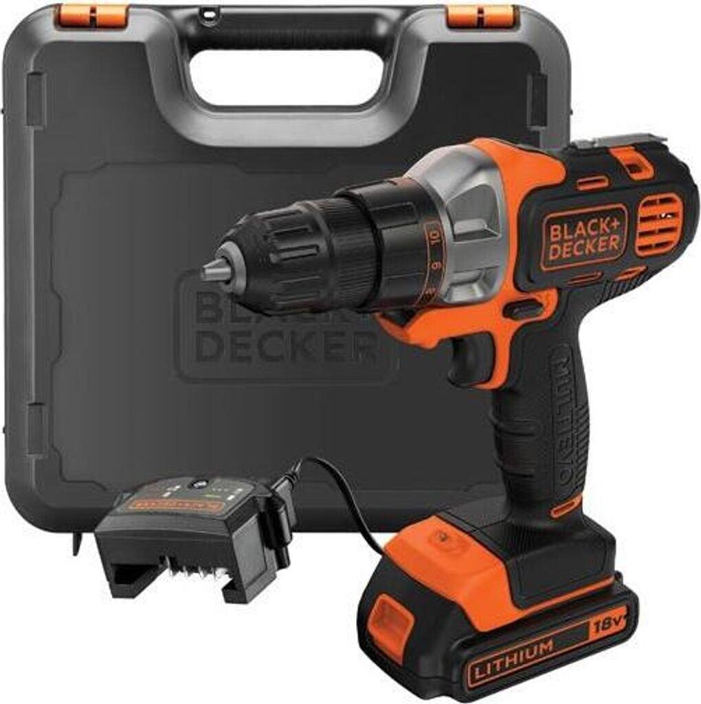 Дрель-шуруповёрт Black & Decker MT 218 K Multievo Starter Set