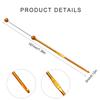 Beads Knitting Needle Metal Crochet Hook 3mm Easy to Use Crochet Needle for Crocheting Knitting for Handicrafts