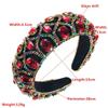 Women's Heavy Work Sponge Velvet Hair Band Wide Edge Retro Headwear Accessories