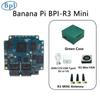 Banana Pi BPI-R3 Mini Router Board MediaTek MT7986 ARM A53 2G DDR4 8G eMMC Support WiFi 6 and 2 X 2.5GbE Port Open Source Router