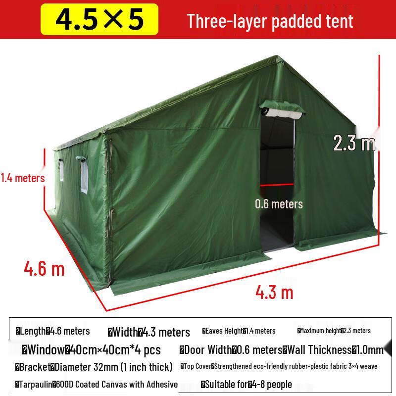 Laicai Waterproof Warm Canvas Tent
