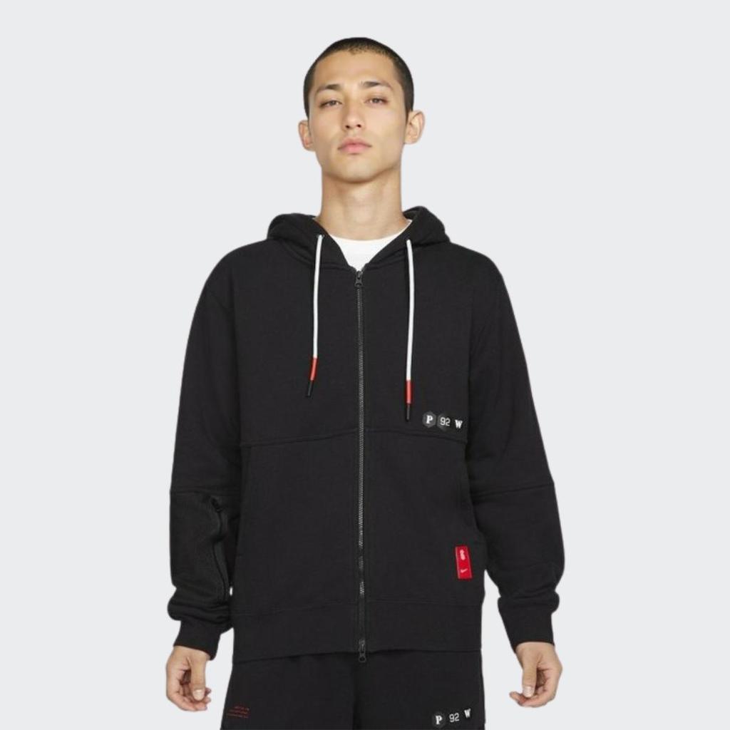 Nike Pánská mikina s kapucí na zip Černá CK6742-010
