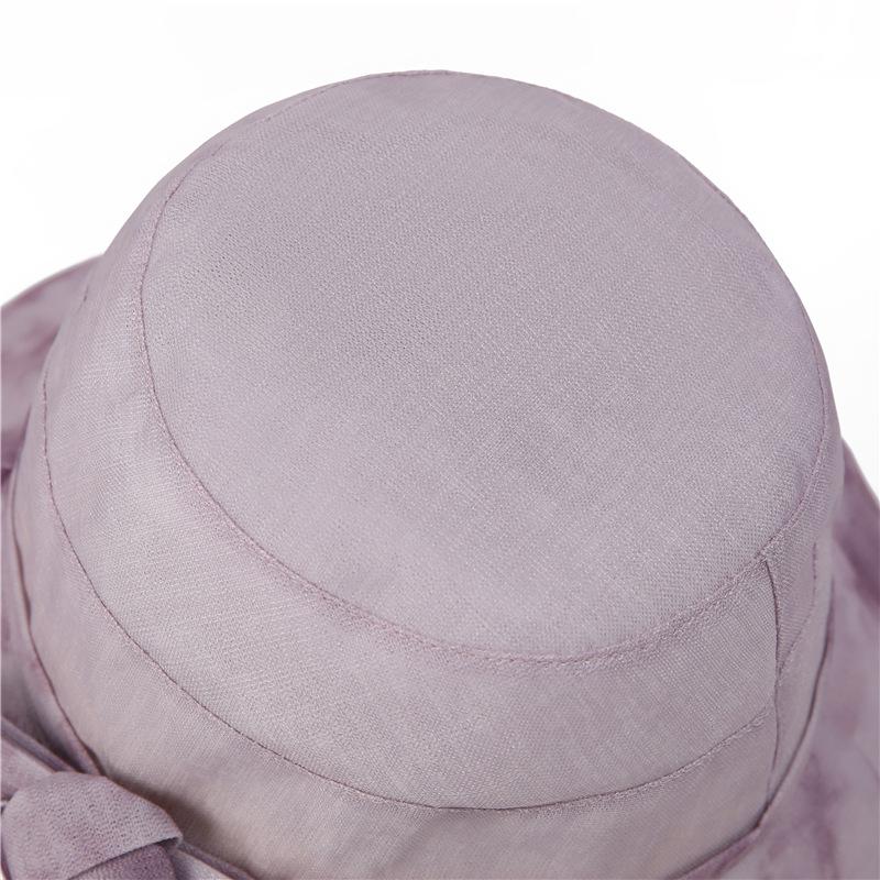 Elegant Breathable Summer Fisherman Hat Ladies Fashion Shade Sun Hat Basin Hat