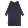 HUIS. In House Long Sleeve Long Dress F Navy System Women Used