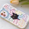 Cut Colorful Cat Butterfly Animal Phone Case For Infinix Hot 50 40 30i 20 Note 30 40 Pro Smart 9 8 7 Tecno Spark 10 Pro Cover