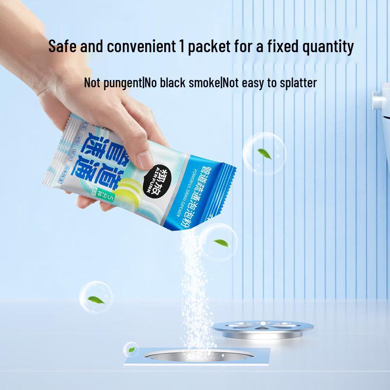 Air Funk Pipe Dredging Bubble Powder, 4-Pack