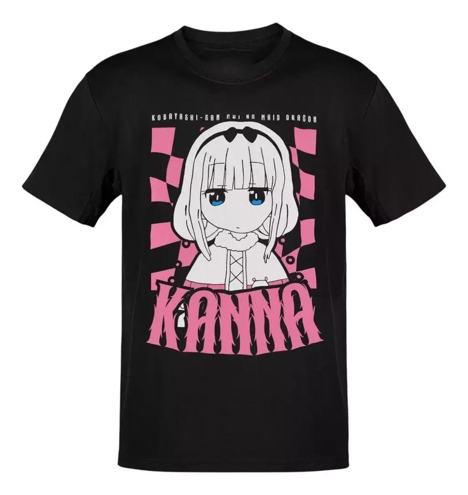 Anime Kobayashi Maid Dragon Kanna Kamui T Shirt Size S 4XL Gift For Friends S