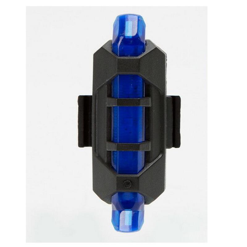 Lampă spate LED reîncărcabilă USB pentru biciclete de munte