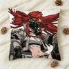 pc Gachiakuta Cartoon Style Doublesided Printed Square Decorative Cushion Cover for Sofa Living Room Home Decor