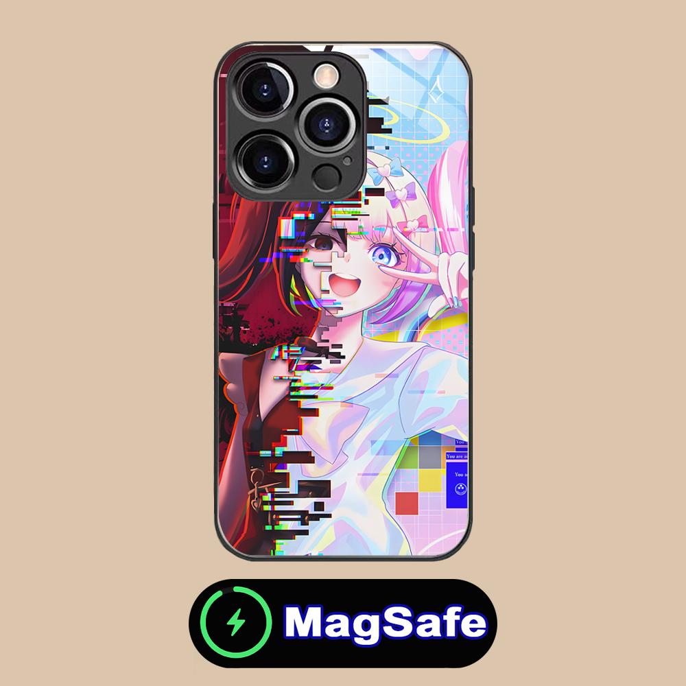 Needy Girl Overdose Phone Case for iPhone 16 15 14 13 12 11 Pro Max Plus Mini MagSafe Glass Colour Printing Smartphone Cover