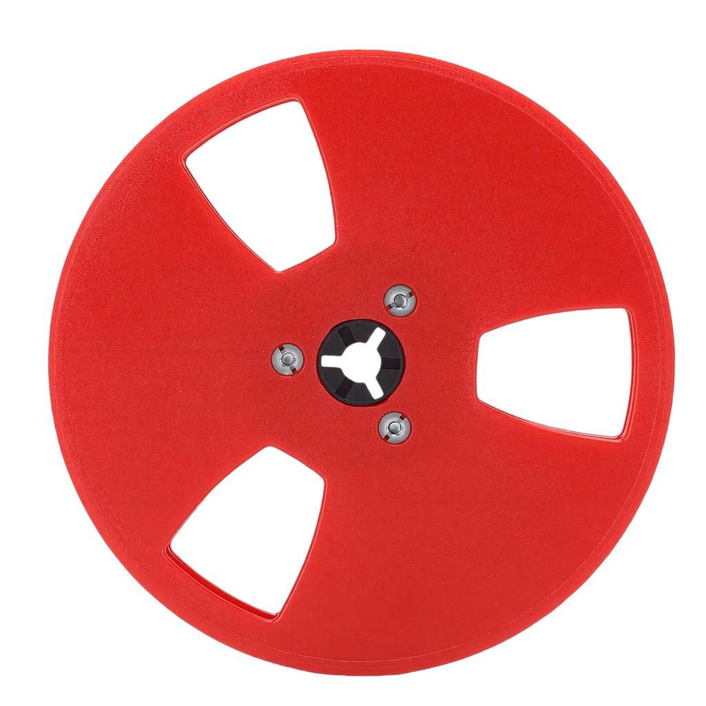 1 4 5 Inch Empty Tape Reel Fit for ReVox Studer Recording Takeup Reel with 3 Holes NAB Hub Replacement Opening Machine