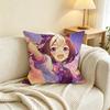 U-Umamusume P-Pretty D-Derby Square Double-Sided printed Pillow Case Bedroom Bedside Pillow Sofa Cushion Cover