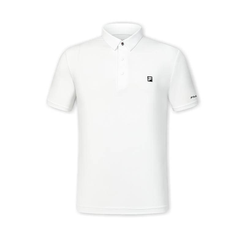 New FILA Polo Shirt Men's Jade White A61M425109FWT