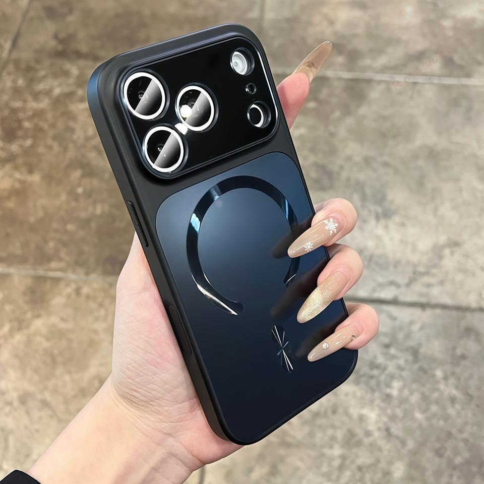 

Official Magnetic Phone Case For iPhone 17 Air 15 14 13 16 17 Pro Max Magsafe Wireless Charging Shockproof Protector Cover For iPhone 16