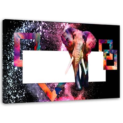 Canvas Print Elephant Animals