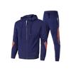 2023 Men's and Women's Hooded Fitness Sportswear Set - Casual Autumn Running Gear