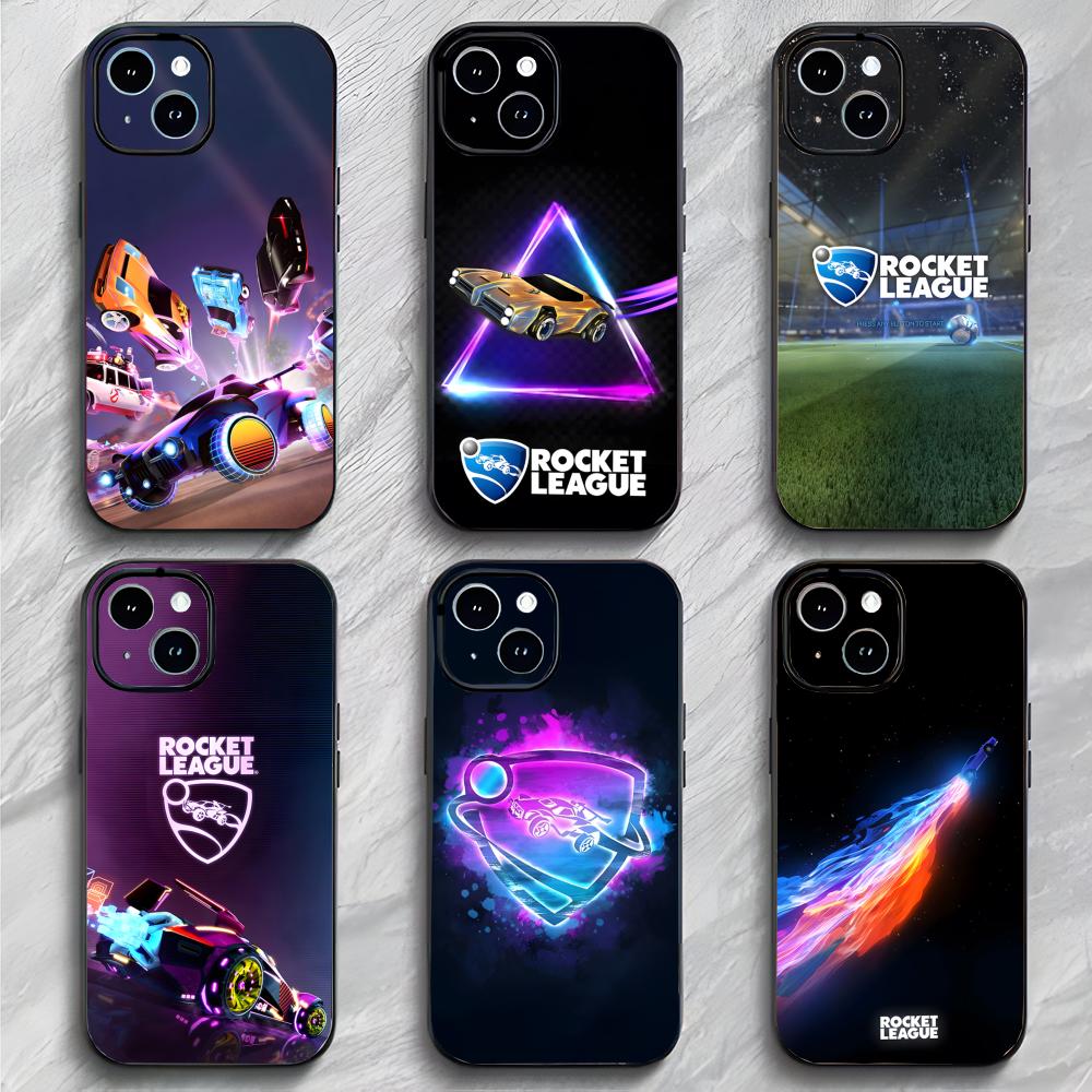 Divertente Gioco Competitivo R-Rocket League Custodia per Telefono Custodia per Telefono Imballaggio Morbido Leggera Per iPhone17 16 15 14 13ProMax