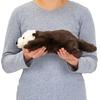 Carolata Sea Otter Plush Toy Down Realistic Animal Toy Doll Gift Present Birthday Christmas Present (Large/Lying Series/Soft Touch) (Twice Tested) /