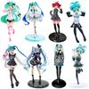 Anime Hatsune Miku Sitting Posture Figure Fashion Subclture Miku Action Figure Christmas Gift Pvc Collection Model Doll Toy