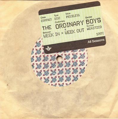CD ORDINARY BOYS - Week In Week Out WEA372CD B-Unique Record 2004 UK Rock Used