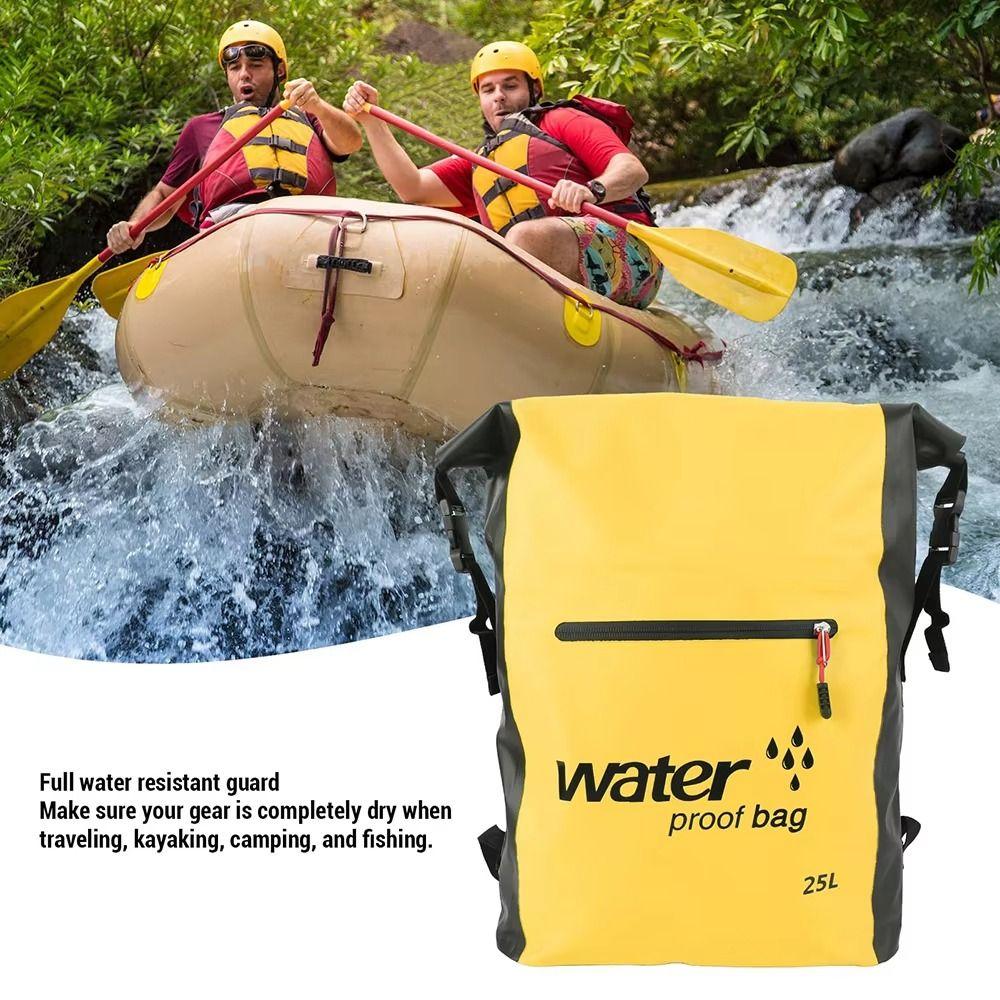 Dry Storage Bag Swimming Backpack Large Capacity Rafting Bucket Bag  River Trekking