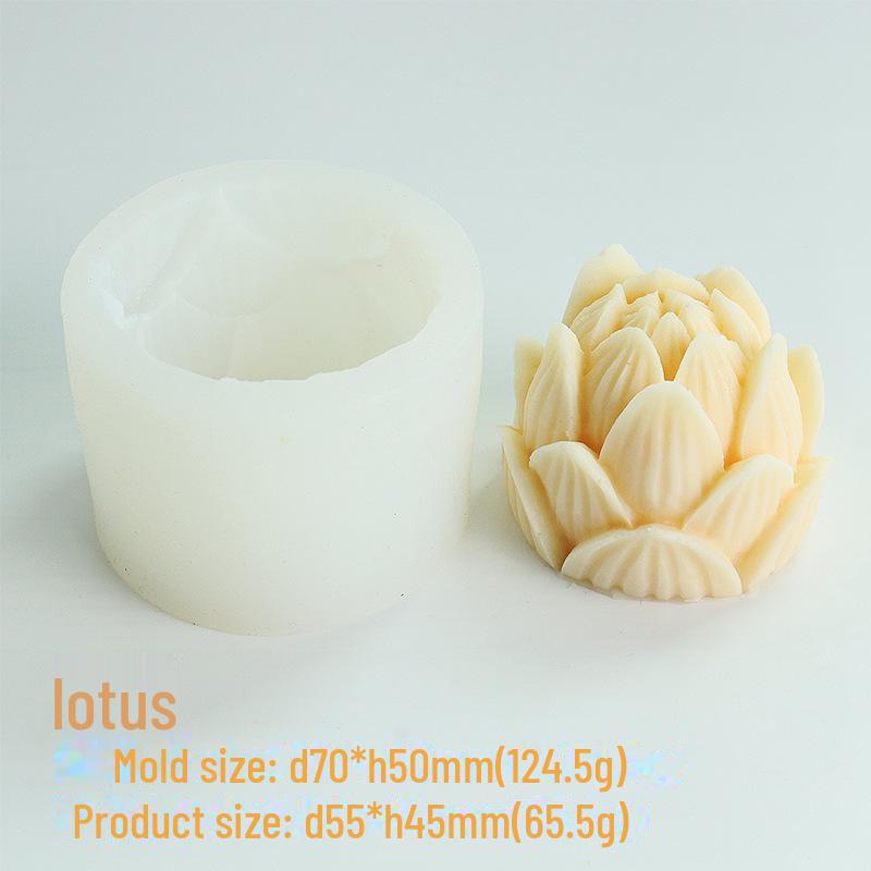 

3D силиконовая форма: Белые розы и пионы для торта, помадки, свечей, мыла, ароматерапии.