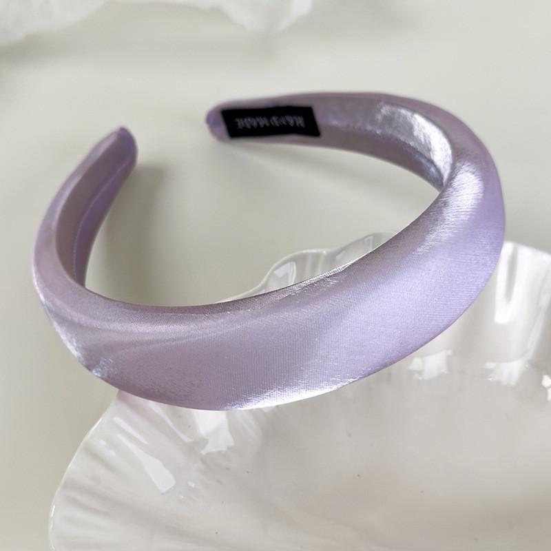 Satin Mercerized Sponge Headband Female Korean Temperament Hair Band Hair Accessories