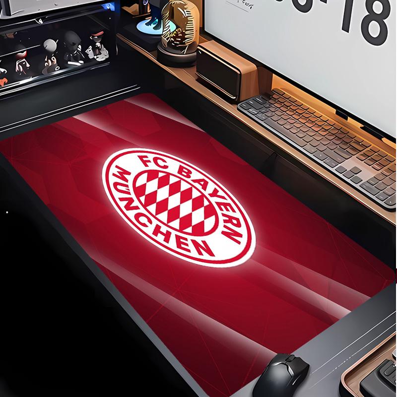 Bayern München Voetbalpatroon Muismat Niet?Anti-slip Rubberen Basis Gaming Muismat Voor Bureau Kantoor Thuis