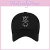 Fashionable Letter Spade Pattern Embroidered Casual Sun Shading Cap Baseball