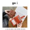 Ultra-thin Card Bag Women's Short Korean Multi-card ID Mini Leather Case Simple Compact