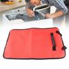 Roll Up Tool Bag Oxford Cloth Multi Pocket Thickened Handle Zipper Tool Bag For Electrician Blue