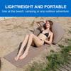 1pc Outdoor Camping Inflatable Air Cushion Foldable Beach Mat Compact Lightweight Portable Mat For Beach Parties Picnics Travel