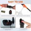 1PC New electric oil pump, portable oil pump self driving hose delivery pump with muzzle design for fuel oil gas water petroleum