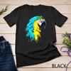 Watercolour Colourful Scarlet Macaw Parrot Bird Painting T-Shirt Unisex T-shirt