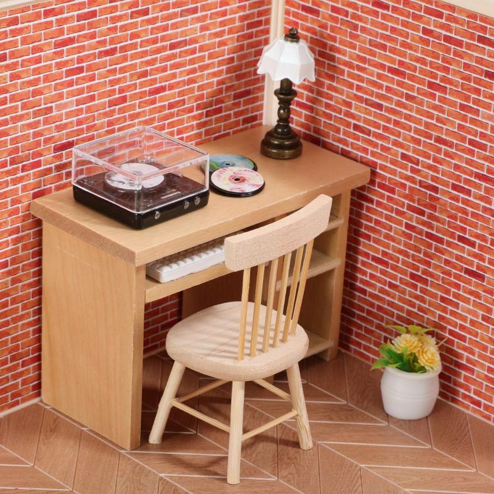 Životopisný design Mini gramofon Simulace Mini přehrávač disků Dětský dárek