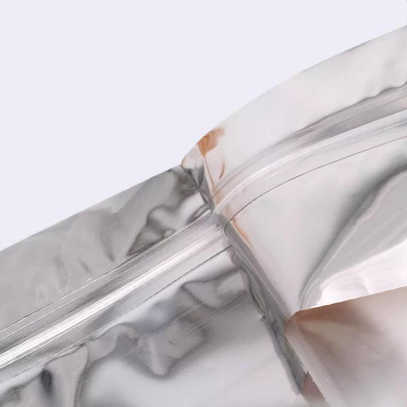 Aluminum Foil Self-supporting Self Sealing Bag, Colored Light Proof and Moisture-proof Packaging Bag, Used for Fish Bait/tea Powder/food Seasoning