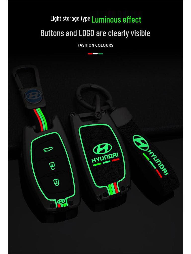 Beijing Hyundai Elantra Key Case: Full-Coverage Personalized Shell for Elantra, ix25, Mistra with Special Buckle