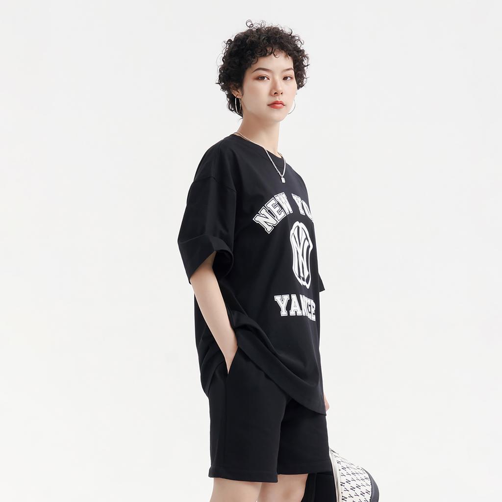 New MLB New York Yankees T Shirt Unisex Black 3ATSV0233-50BKS