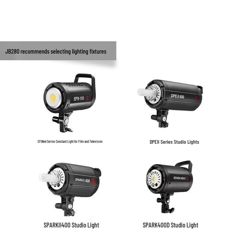 JINBEI JB-280 2.8m Heavy-Duty Photography Light Stand