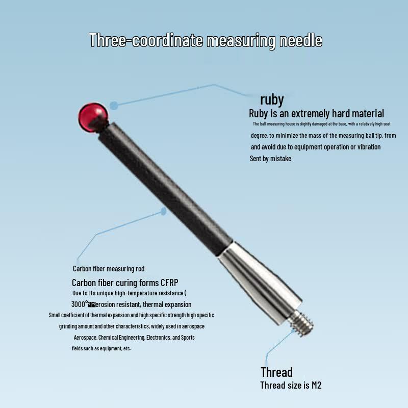 Biwei CMM Probe with Ruby Ball Tip