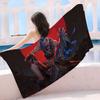 Couverture en Microfibre Dessin Animé Arcane J-Jinx Séchage Rapide Serviettes de Plage Impression Surdimensionnée Super Absorbant Serviette Couverture de Piscine