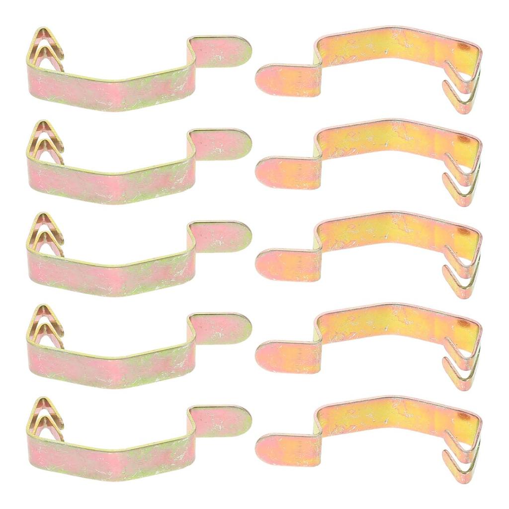 ABOOFAN 10pcs Air Filter Shell Clamp Car Air Vent Clip Spring Clip Clamp Air